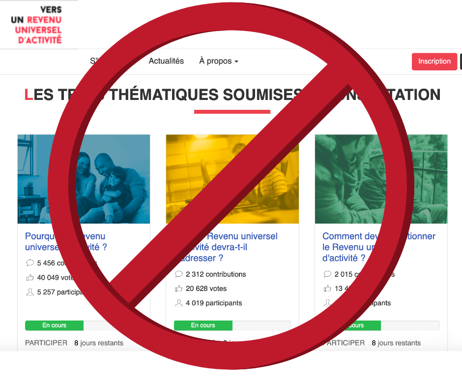 You are currently viewing Le Gouvernement fait d’une pierre deux coup : il abat la solidarité et le revenu universel !