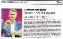 Fabien Roussel Voix du Nord 12 mars 2022